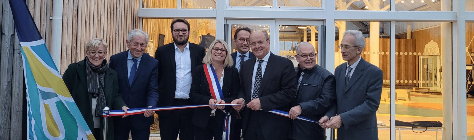 Centre de loisirs : inauguration des Nymphéas